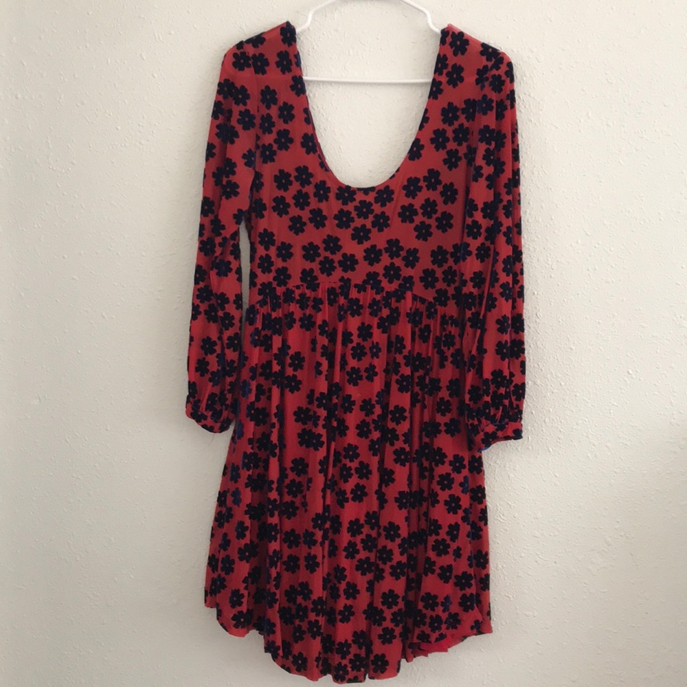 Free People Flower baby doll dress